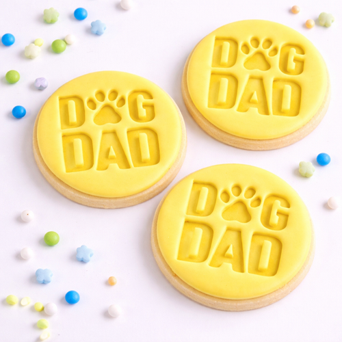 Dog dad   Fondant /Cookie Embosser  