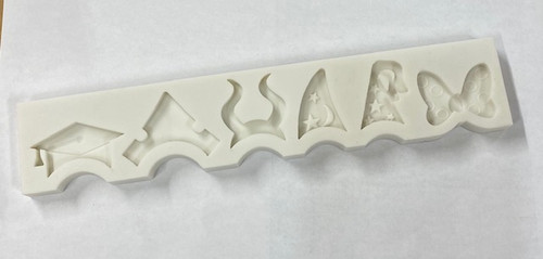 Mixed hat Cakepop Toppers PM597