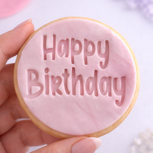 Happy Birthday Jungle  Fondant /Cookie Embosser  