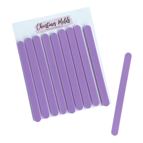 Purple pastel Acrylic Cakesicle Sticks