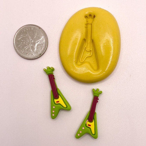 Guitar eclectic  music instrument Silicone Mold