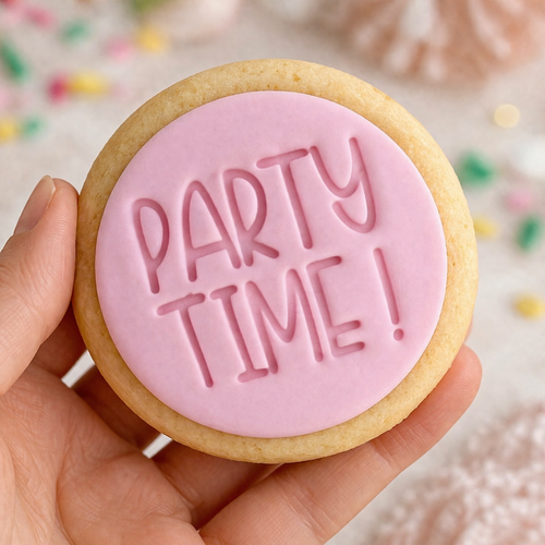 Party Time! Fondant /Cookie Embosser  