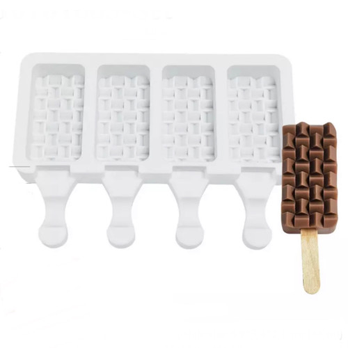  Mini Cakesicle Tiled  Silicone mold