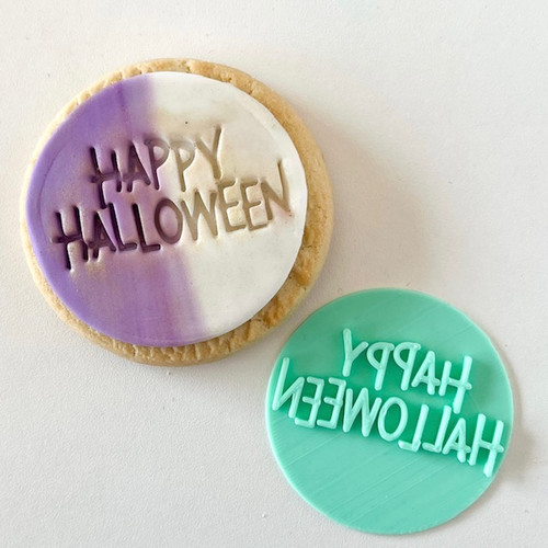 Happy Halloween Fondant /Cookie Embosser