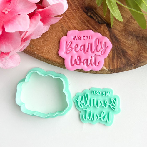 We can bearly Wait Stamp and Cutter Set