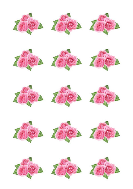 Rose Flower  edible image  Em302