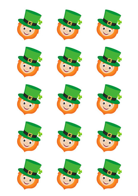  Leprechaun St Patrick's day edible image  Em321