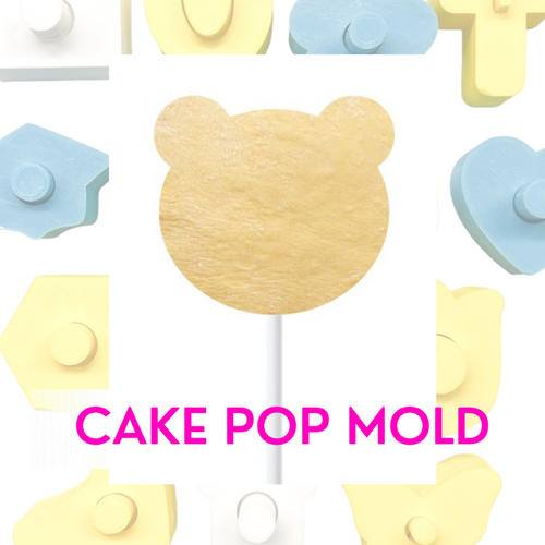 Bear Face  Cake Pop Mold 