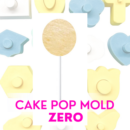 Number Zero 0 Cake Pop Mold 