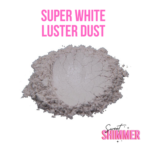 Super White  Edible  Luster Dust 