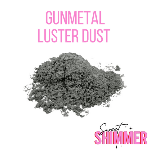 Gunmetal Edible  Luster Dust 