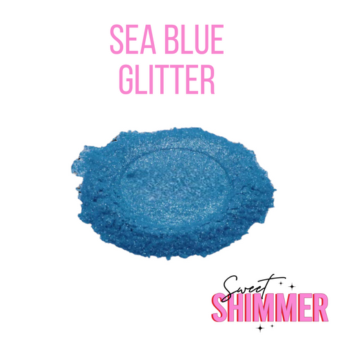  Sea Blue Edible Glitter 