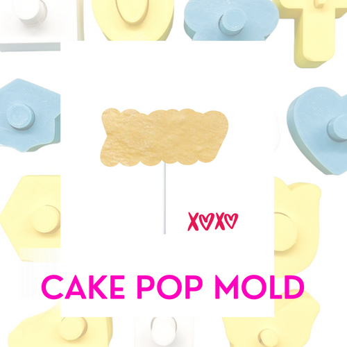 xoxo word cake  Pop Mold