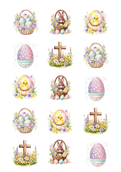 Easter edible image -em812