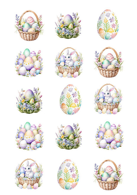  Easter edible image -em813