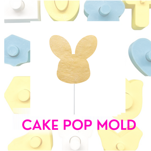 Bunny rabbit face  Cake Pop Mold 