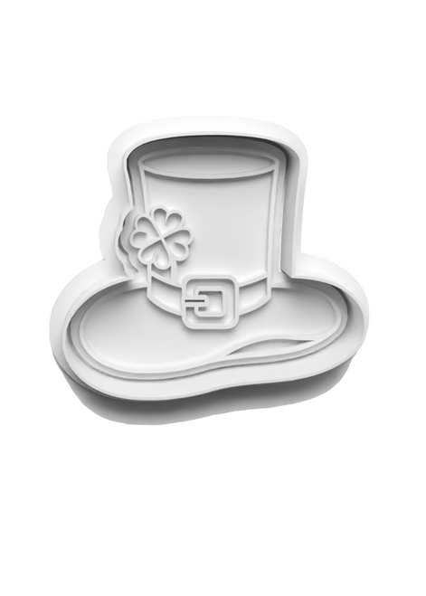 Hat  St Patrick's day stamp and cookie cutter