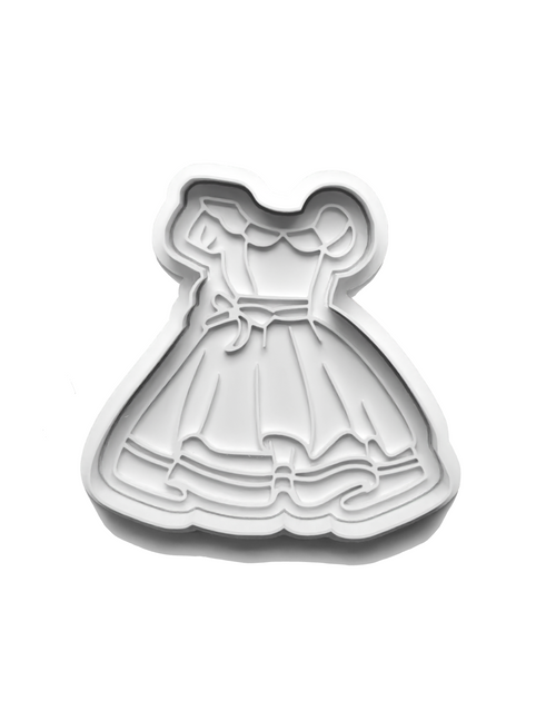 Dress Alice stamp and cookie cutter 