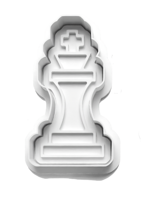 Chess  King  stamp and cookie cutter 