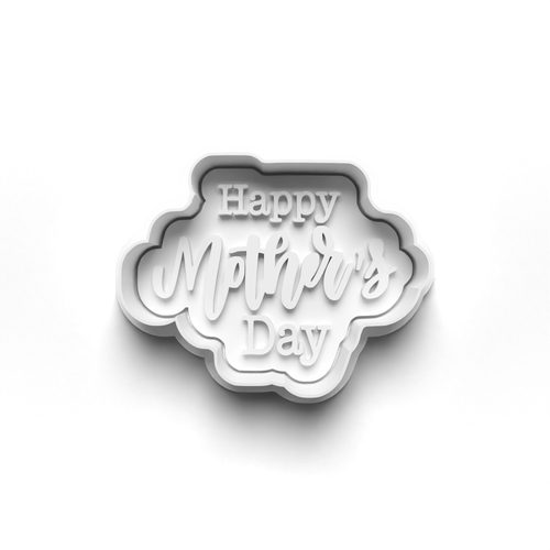 Happy Mother's day  stamp and cookie cutter cc259