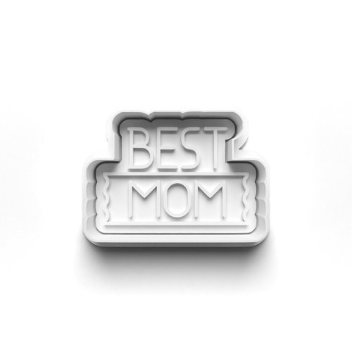 Best Mom  stamp and cookie cutter cc265