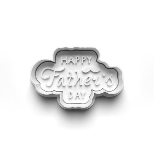 Father's Day  stamp and cookie cutter cc349