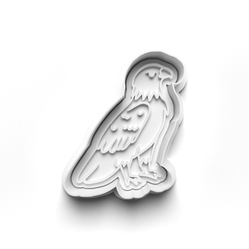 Eagle Animal  stamp and cookie cutter cc447