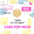 Digital Download  Round Circle Cake pop 1.5" , 1.75" and  2" Set included STL FILE