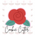 Flower Rose with leaves   Valentines Cookie Cutter  
