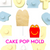 Mc Donald's Happy meal   Cake Pop Mold 
