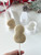 Digital  Download Snowman plunger mold with stand / tray STL FILE