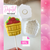  Digital Download Basket of Apples Cake pop with matching embosser and Cutter Set included STL FILES