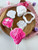 Heart Balloons  Cake pop embosser and Debosser  and cutter Mold Set 
