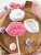 Lips  Cake pop Fondant embosser and cutter Mold Set 