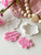 Happy Valentine's day Fondant stamp and cookie cutter set 