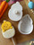 Chick in egg Cake pop Fondant embosser and cutter Mold Set 