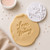 Love is brewing  Fondant /Cookie Embosser