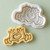 Heart Hands   Fondant stamp and cutter Set 