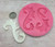 2pc Large Scroll Set Silicone Mold- P186