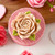 Rose Flower  With Leaves Mold Silicone 