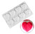Heart Geometic Chocoloate Mold Small