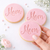 MOM fancy   Fondant /Cookie Embosser