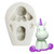 3d Cute Unicorn Mold  PM497