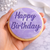 Happy Birthday Fondant /Cookie Embosser