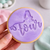 Number 4 Four  Fondant /Cookie Embosser