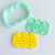 Happy Easter  Fondant /Cookie Embosser  and cutter set 