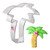 Palm Tree Cookie Cutter -CC133