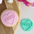 Kisses Conversation Heart  Fondant /Cookie Embosser  