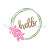 Hello Flowers Wreath 3 Piece Stencill