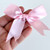 Rose Pink   Bows Satin Pretied  10pc 